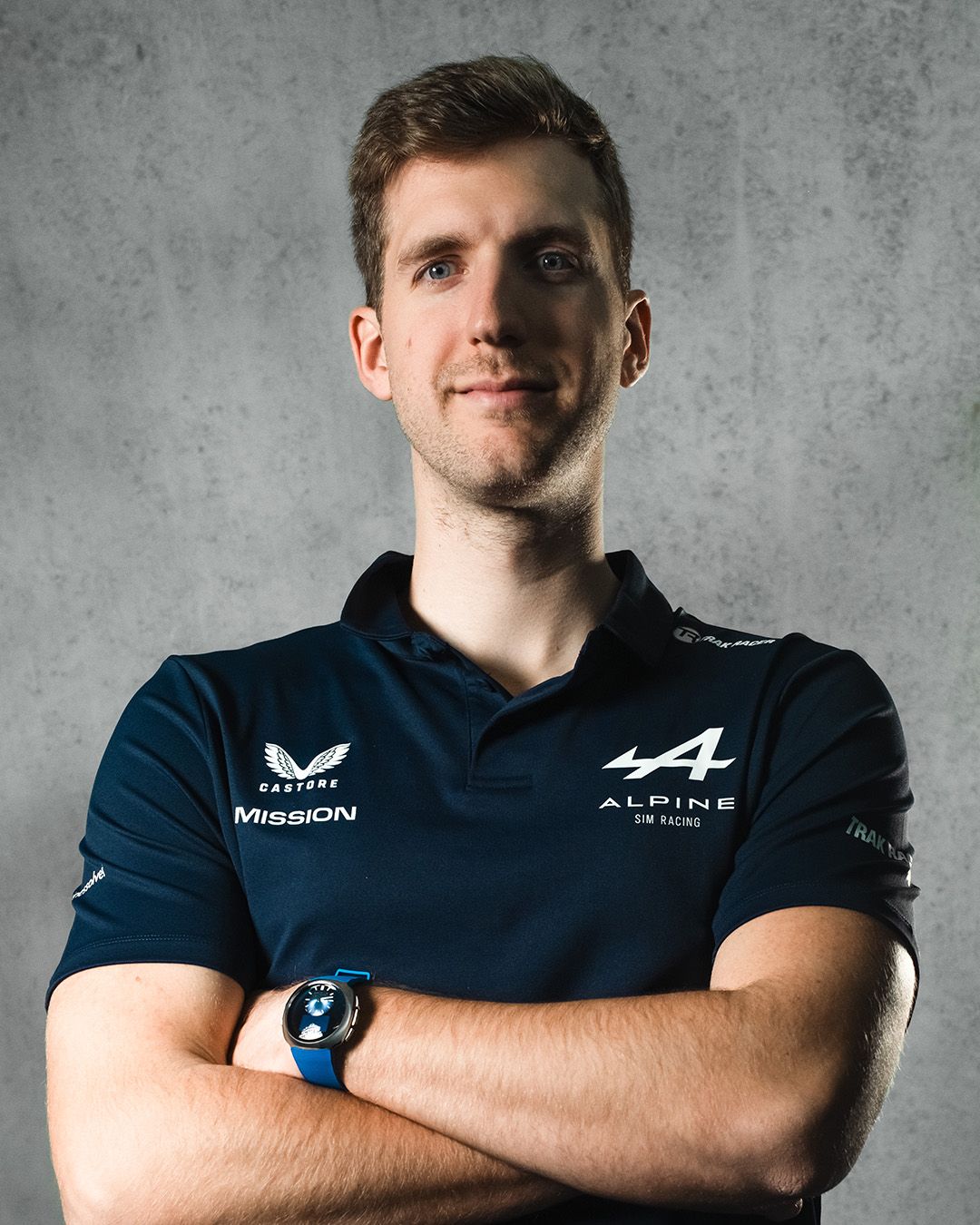 Sim racing driver