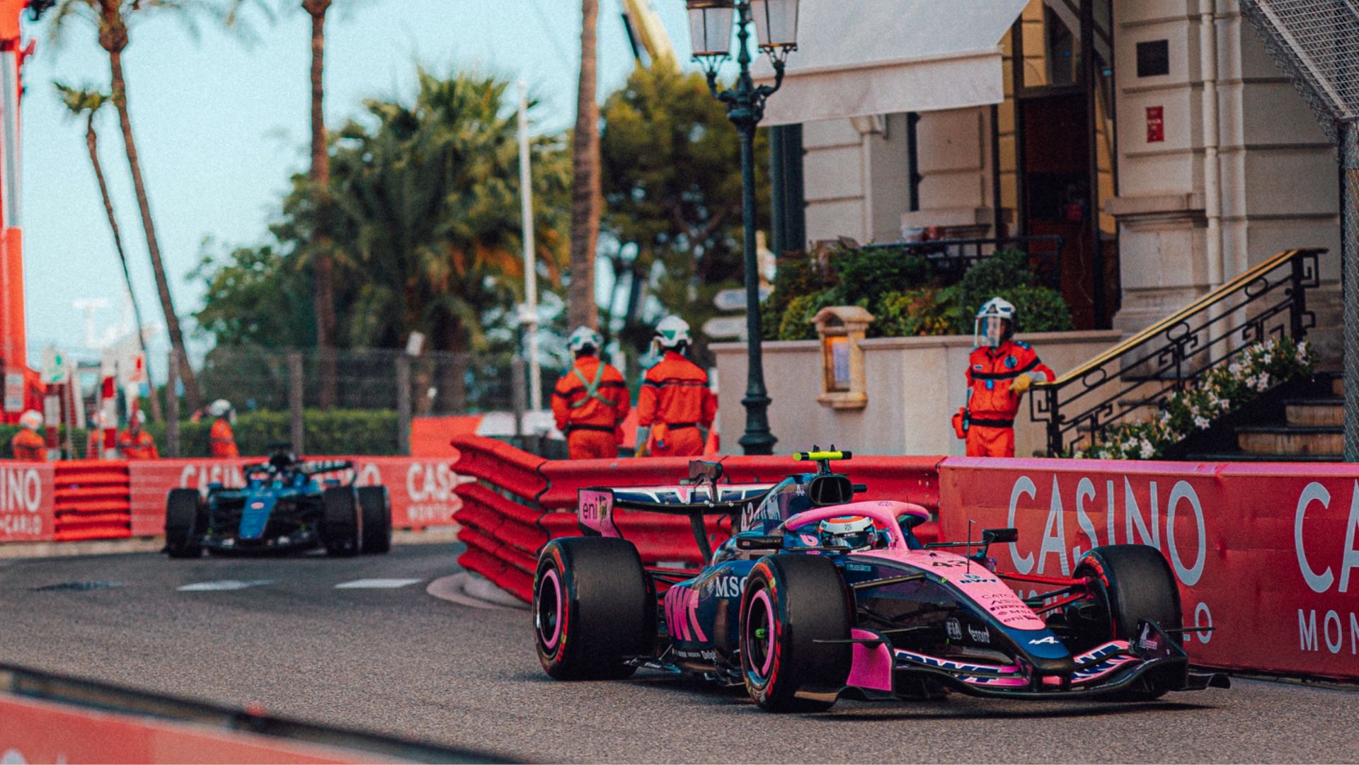 Franco Colapinto track action Monaco